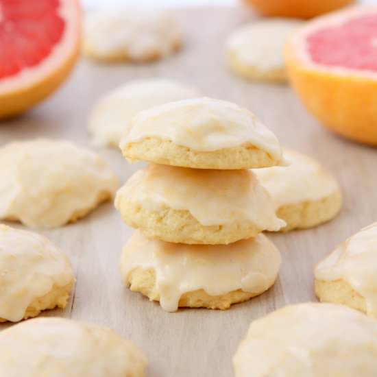 Grapefruit Ricotta Cookies