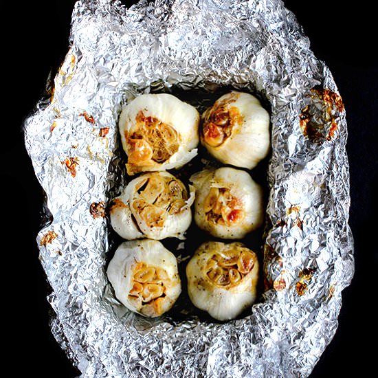 Roasted garlic