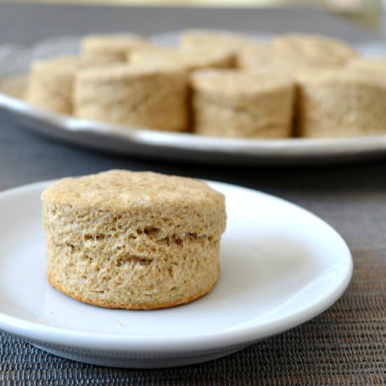 Whole Wheat Yogurt Biscuits