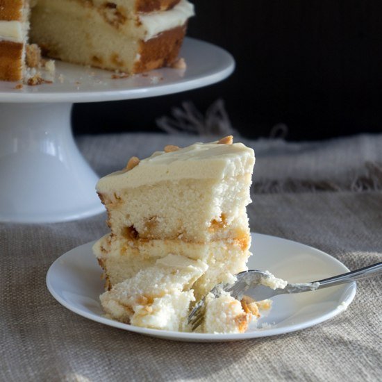 Butterscotch Buttermilk cake