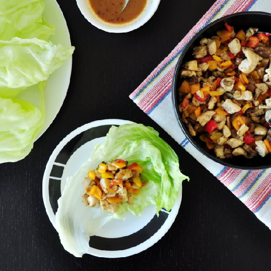 Classic Chicken Lettuce Wraps