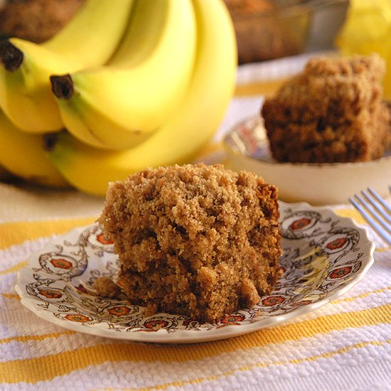 Banana Streusel Coffeecake