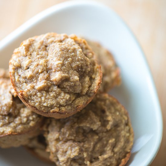 Paleo Banana-Almond Muffins