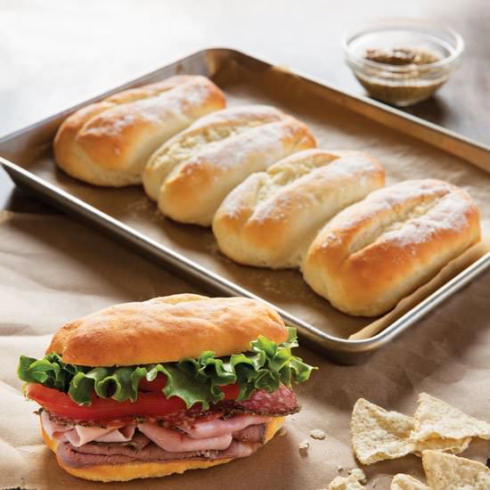 Gluten-Free Hoagie Rolls