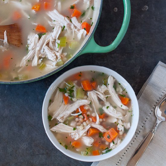 Simple Weeknight Chicken Soup