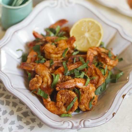 Spicy Piri Piri Shrimp