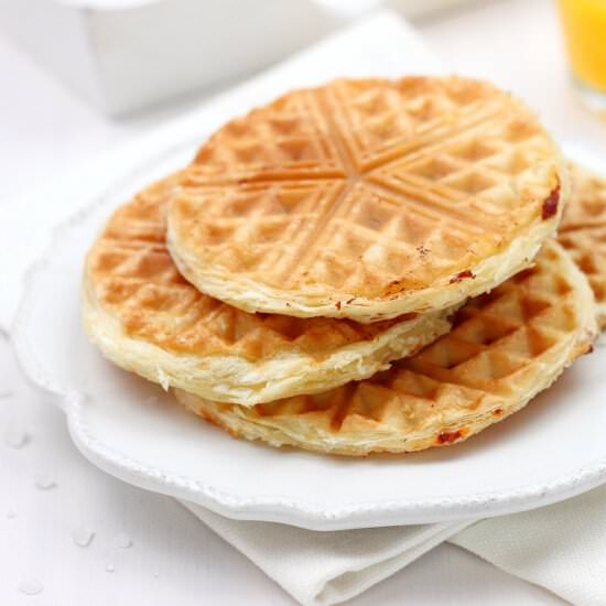 Puff Pastry Waffles