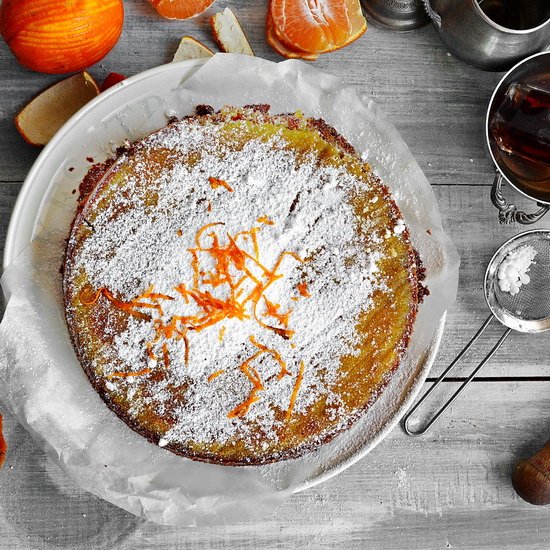 Minneola Polenta & Hazelnuts Cake