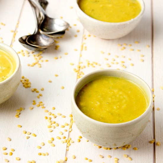 Yellow Moong Dal Soup