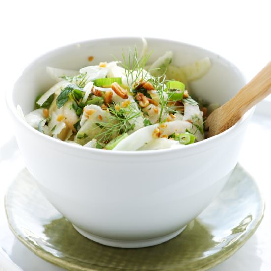 Pear Fennel Salad