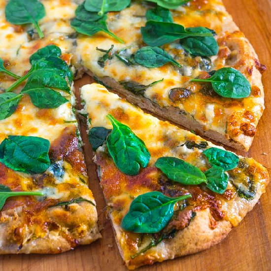 Chicken Florentine Pizza