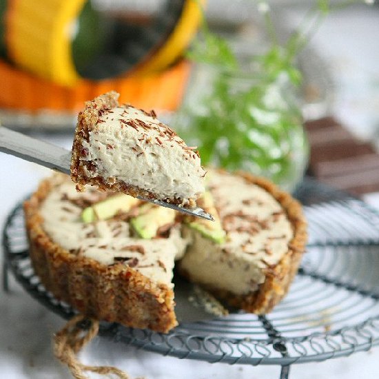 Avocado Milk Chocolate Mousse Tart