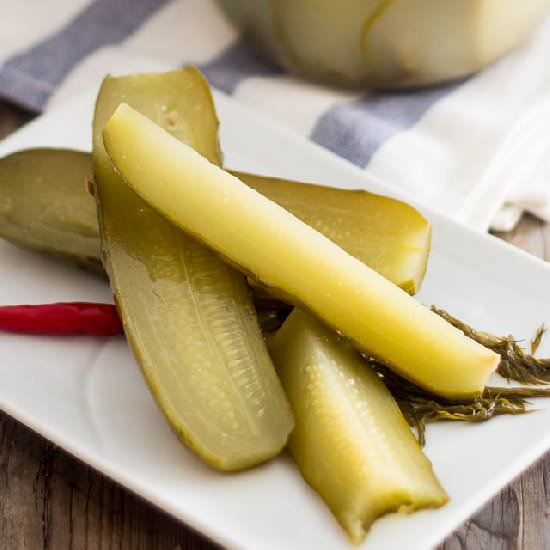 Home Made Fermented Pickles