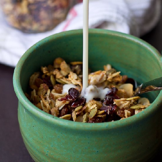 Coconut Quinoa Granola