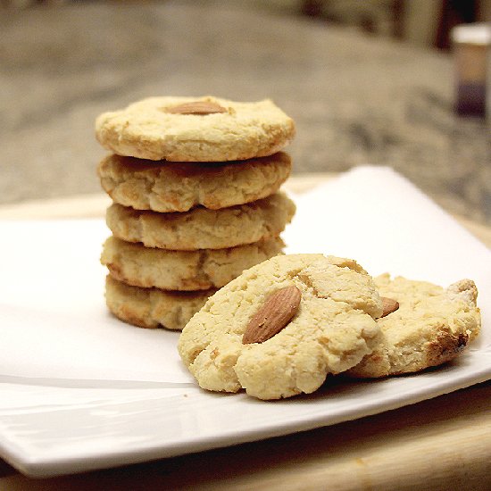 Honey Almond Cookies