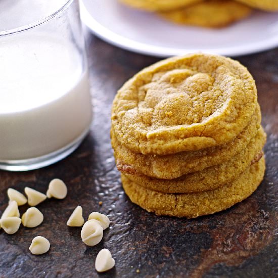 White Chocolate Sunflower Cookies