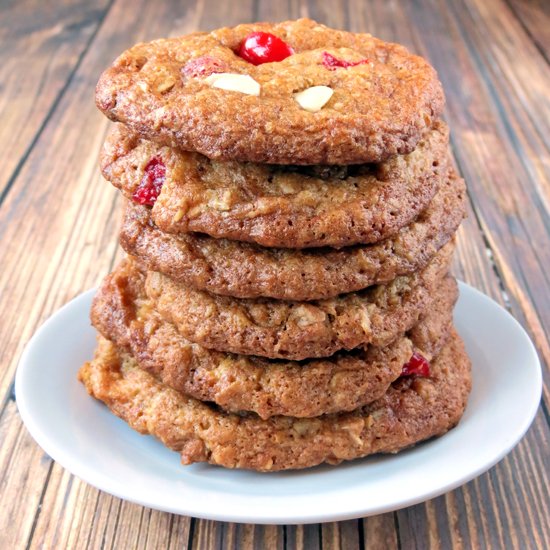 White Chocolate Oatmeal Cookies