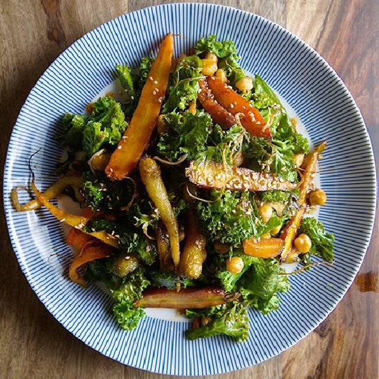 Roasted Carrot Salad