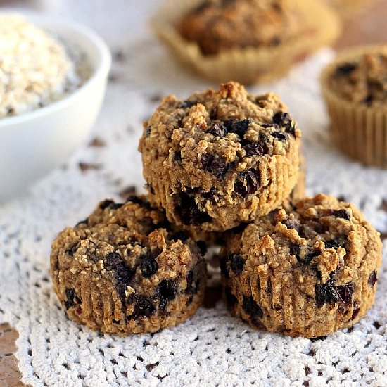 Blueberry Oat Muffins