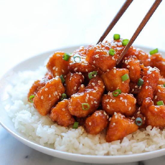 Baked Sweet and Sour Chicken