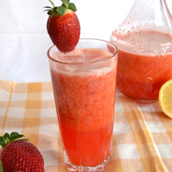 Strawberry and Mango Lemonade