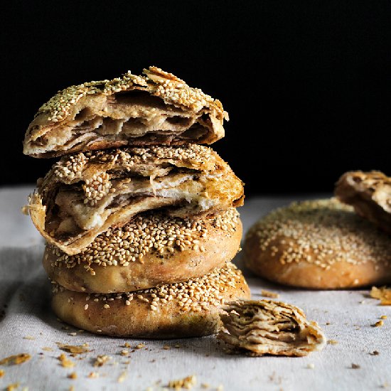 Multi-Layers Sesame Bread