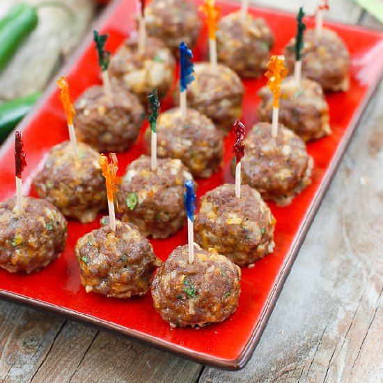 Mini Taco Meatballs