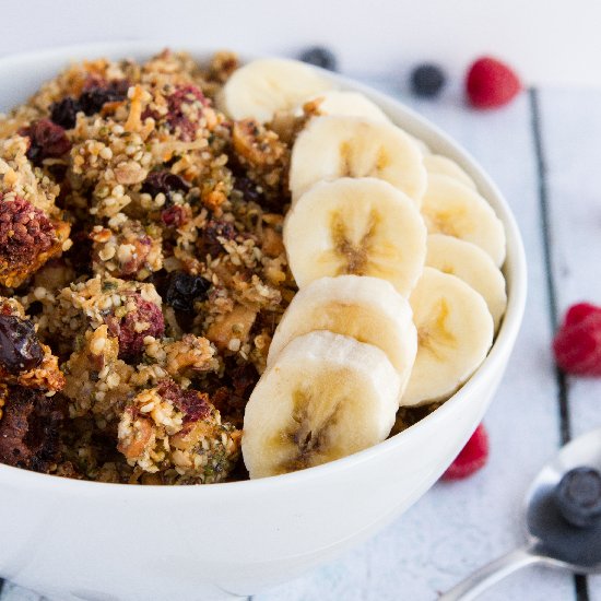 Grain-free Berry Granola