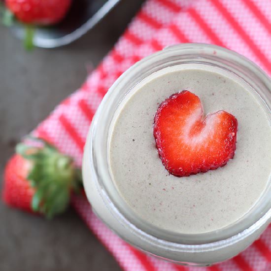 Strawberry Banana Oatmeal Smoothie