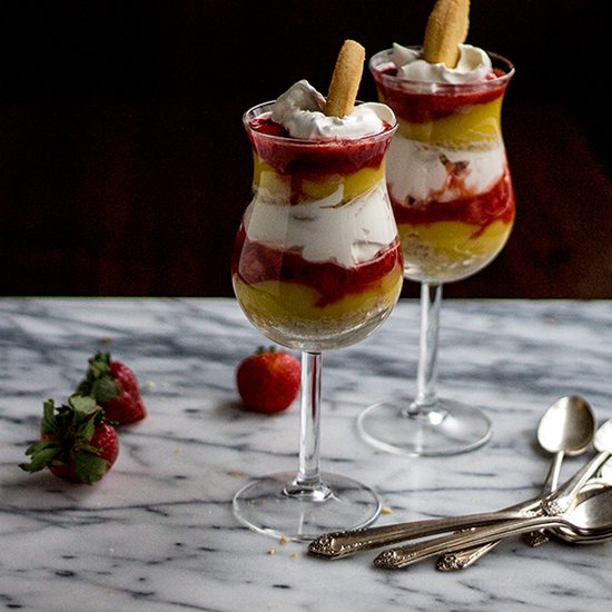 Strawberry Shortcake Parfait