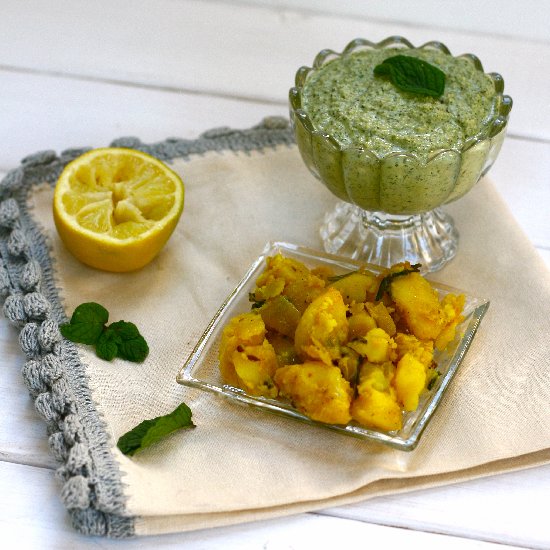 Coconut Mint Chutney