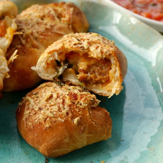 Sausage Pizza Rolls