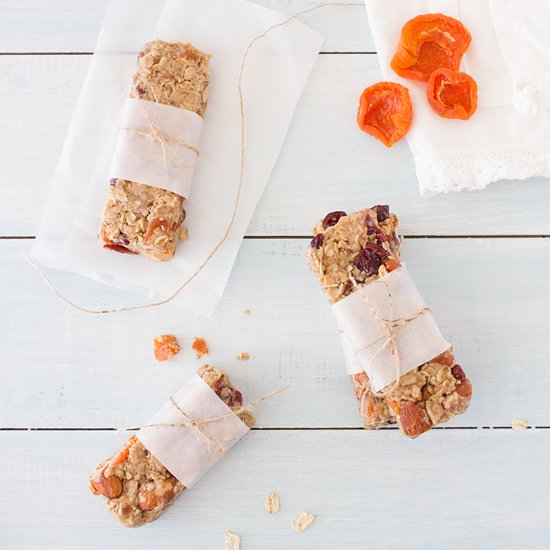 Cranberry-Apricot Almond Bars