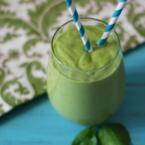 Tropical Green Monster Smoothie