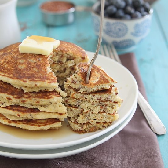 Meyer Lemon Quinoa Pancakes