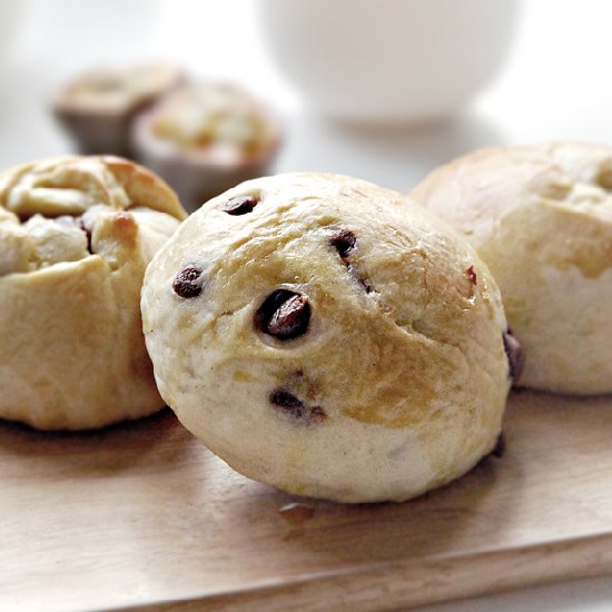 Chocolate Filled Sweet Buns