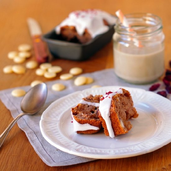 Hazelnut, Spelt and Soy Milk Cake