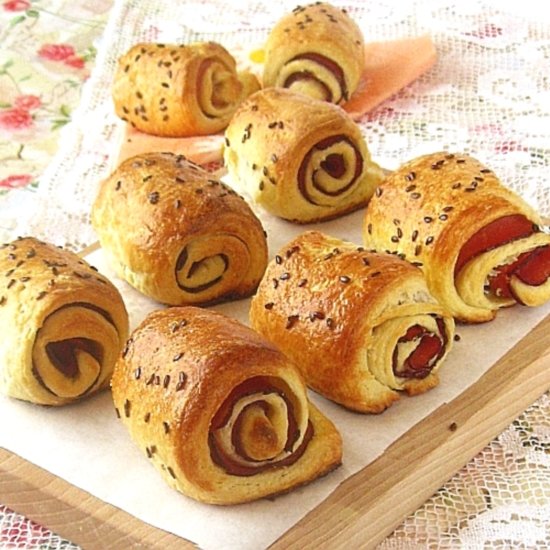 Rolls with Ham