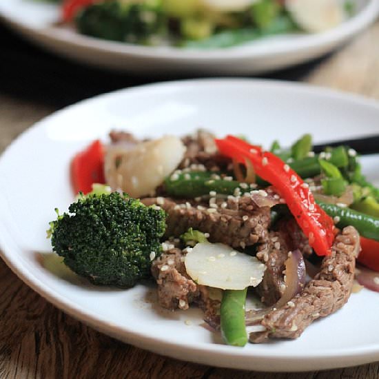 Steak & Vegetable Stir fry