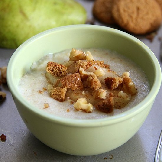 Ginger Pear Cream of Wheat