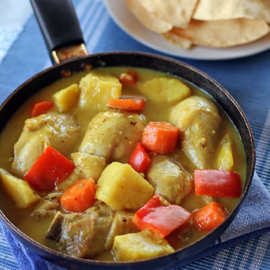 Filipino Style Chicken Curry