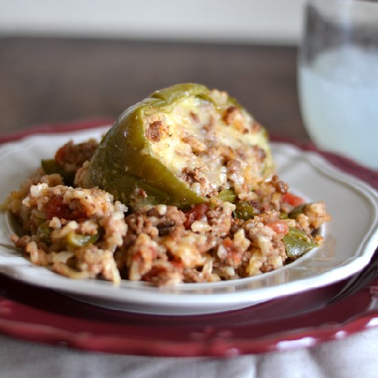 Stuffed Green Peppers