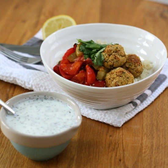 Easy Low Fat Falafels