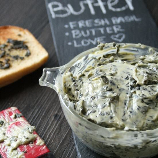 A Simple Recipe for Basil Butter