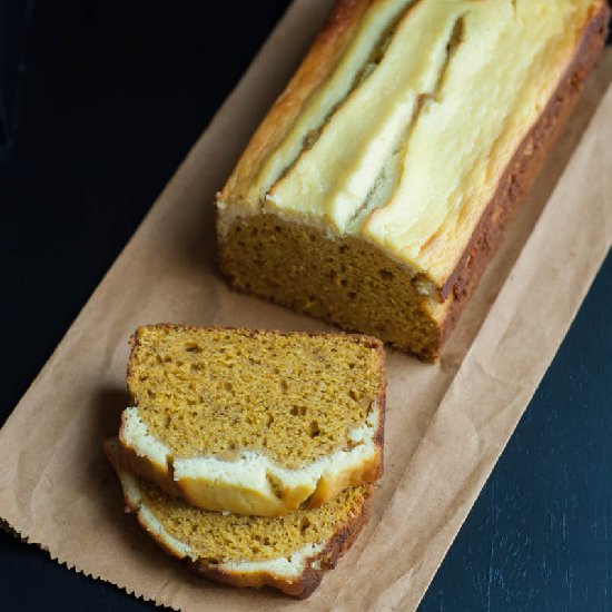 Butternut Squash Cheesecake Bread