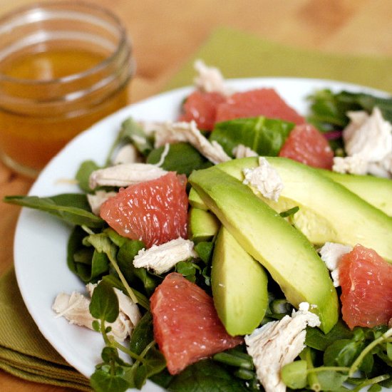 Grapefruit Chicken Salad