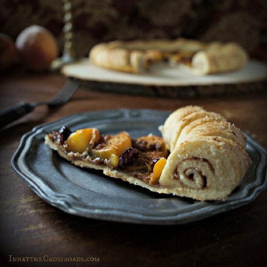 Medieval Peach Crostata