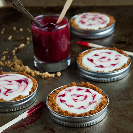 Mason Jar Lid Tarts