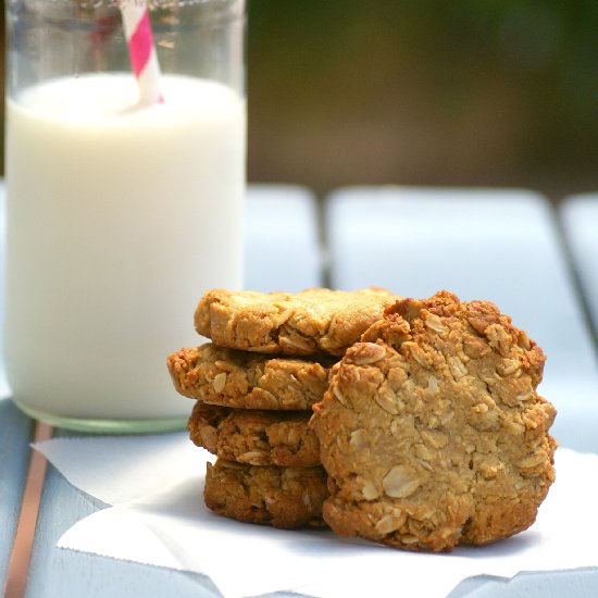 Healthier ANZAC Biscuits