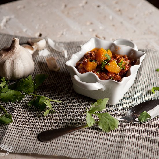 Slow Cooker Butternut Squash Chili